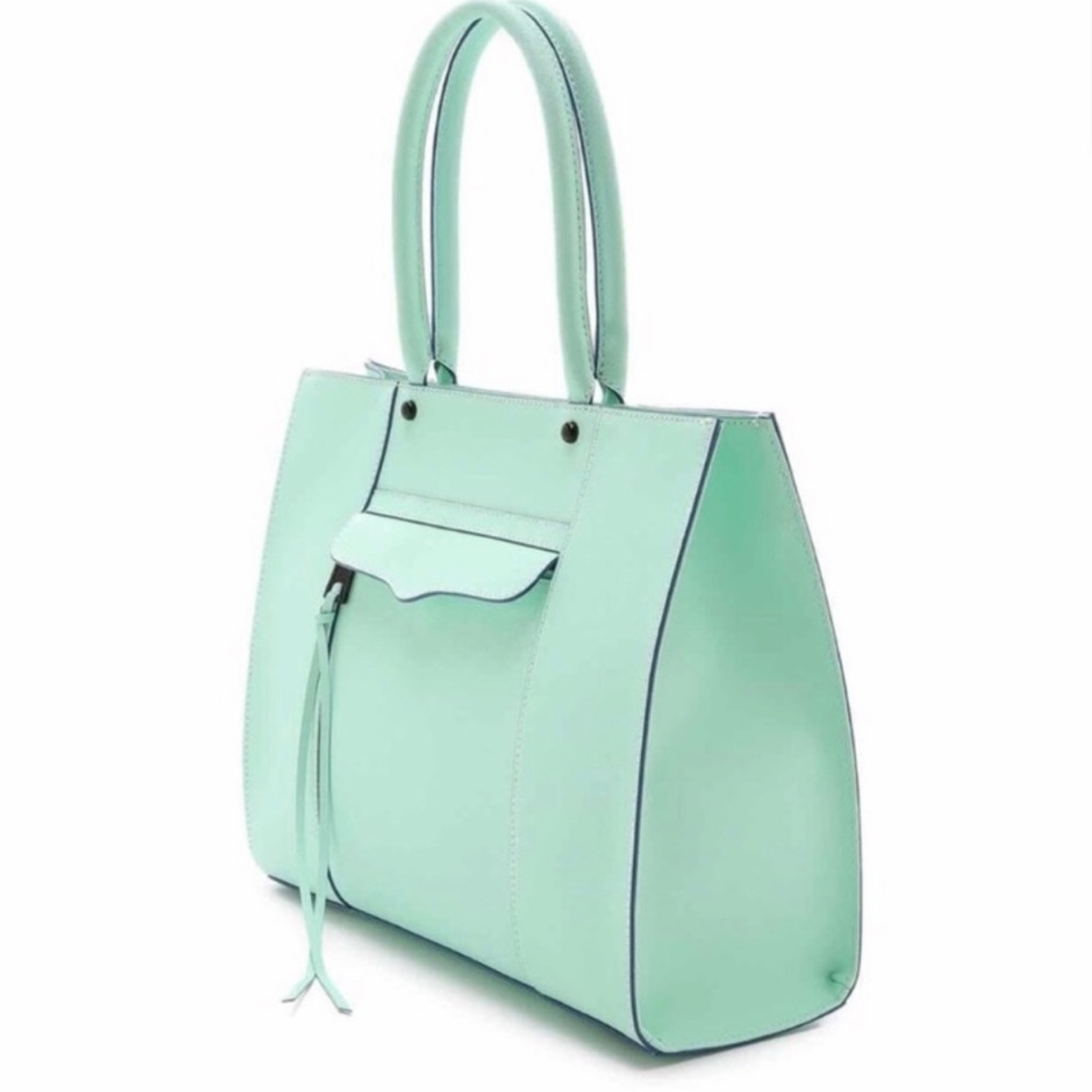 SOLD/Rebecca Minkoff Large MAB Tote Saffiano Leather - Picture 3 of 15